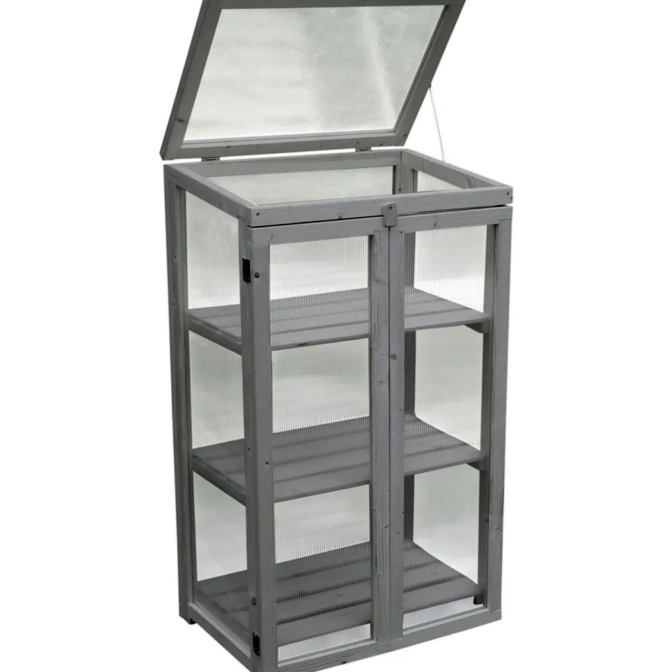 Parvekekasvihuone Viheraarni 1230x700x500mm eri värejä
