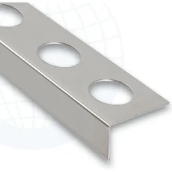 Parvekelistan jatkopala Euroshrink alumiini j-280a, 55mm, harmaa