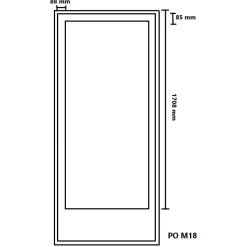 Parvekepariovi Kaskipuu PO4 M18 thermo mittatilausovi