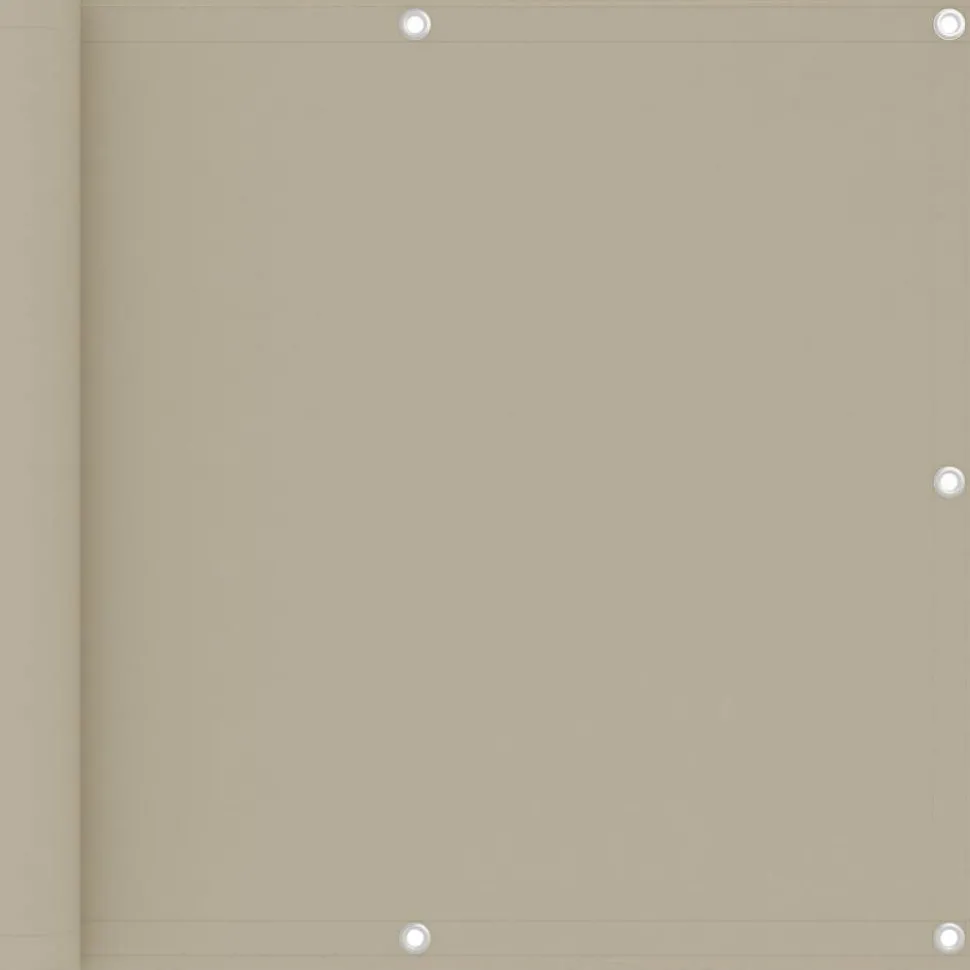 Parvekkeen suoja beige 90x300 cm oxford kangas