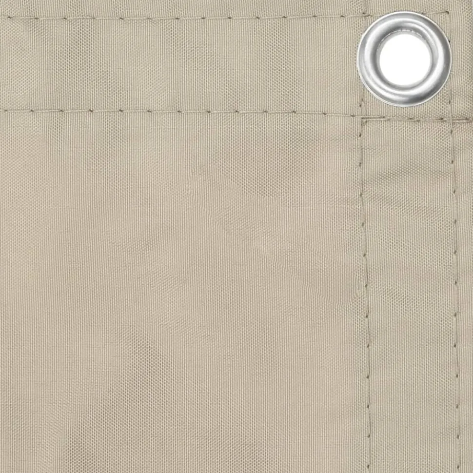 Parvekkeen suoja beige 90x300 cm oxford kangas