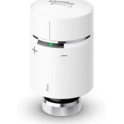 Patteritermostaatti Schneider Electric Wiser iTRV, valkoinen
