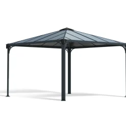 Paviljonki Palram-Canopia Palermo 3600 3,6 x 3,6 m 13 m² harmaa