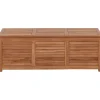 Pehmustelaatikko Venture Home Trento 2, 70x130x46cm, luonnollinen tiikki