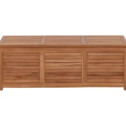 Pehmustelaatikko Venture Home Trento 2, 70x130x46cm, luonnollinen tiikki