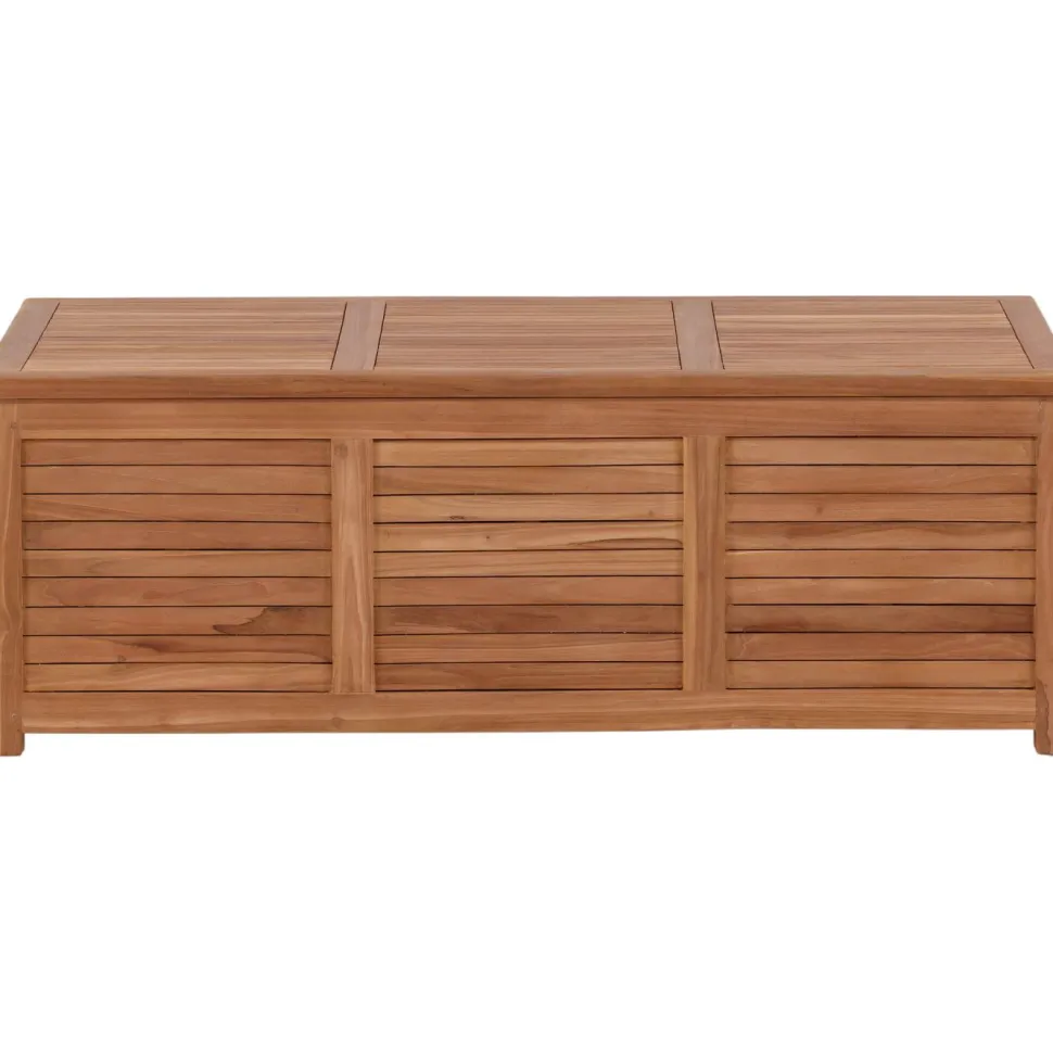 Pehmustelaatikko Venture Home Trento 2, 70x130x46cm, luonnollinen tiikki