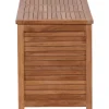 Pehmustelaatikko Venture Home Trento 2, 50x130x60cm, luonnollinen tiikki