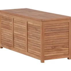 Pehmustelaatikko Venture Home Trento 2, 50x130x60cm, luonnollinen tiikki