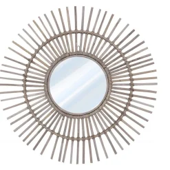 Peili Hillerstorp Solara, Ø70cm, harmaa rottinki
