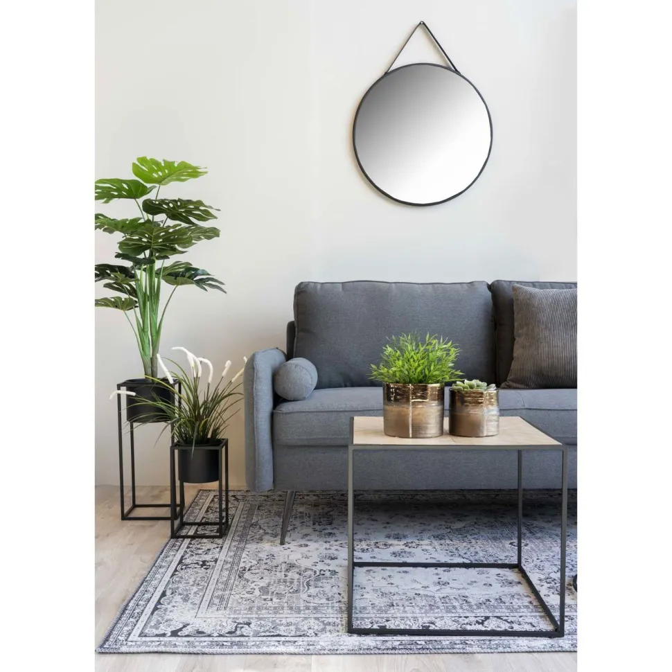 Peili House Nordic Trapani, pyöreä, musta