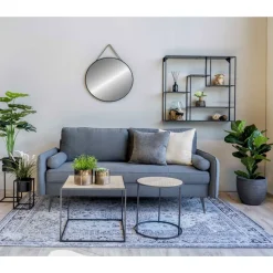 Peili House Nordic Trapani, pyöreä, musta