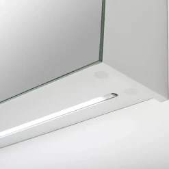Peilikaappi LED-valaisimella Bathlife Glänsa 1200 valkoinen