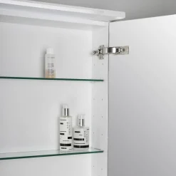 Peilikaappi LED-valaisimella Bathlife Glänsa 1200 valkoinen
