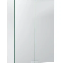Peilikaappi LED-valolla Geberit Option Basic, pistorasia, valkoinen, eri kokoja