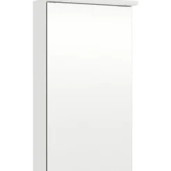 Peilikaappi LED-valolla Temal Unic, 40x20cm, yhdellä ovella, kaksiosainen pistorasia