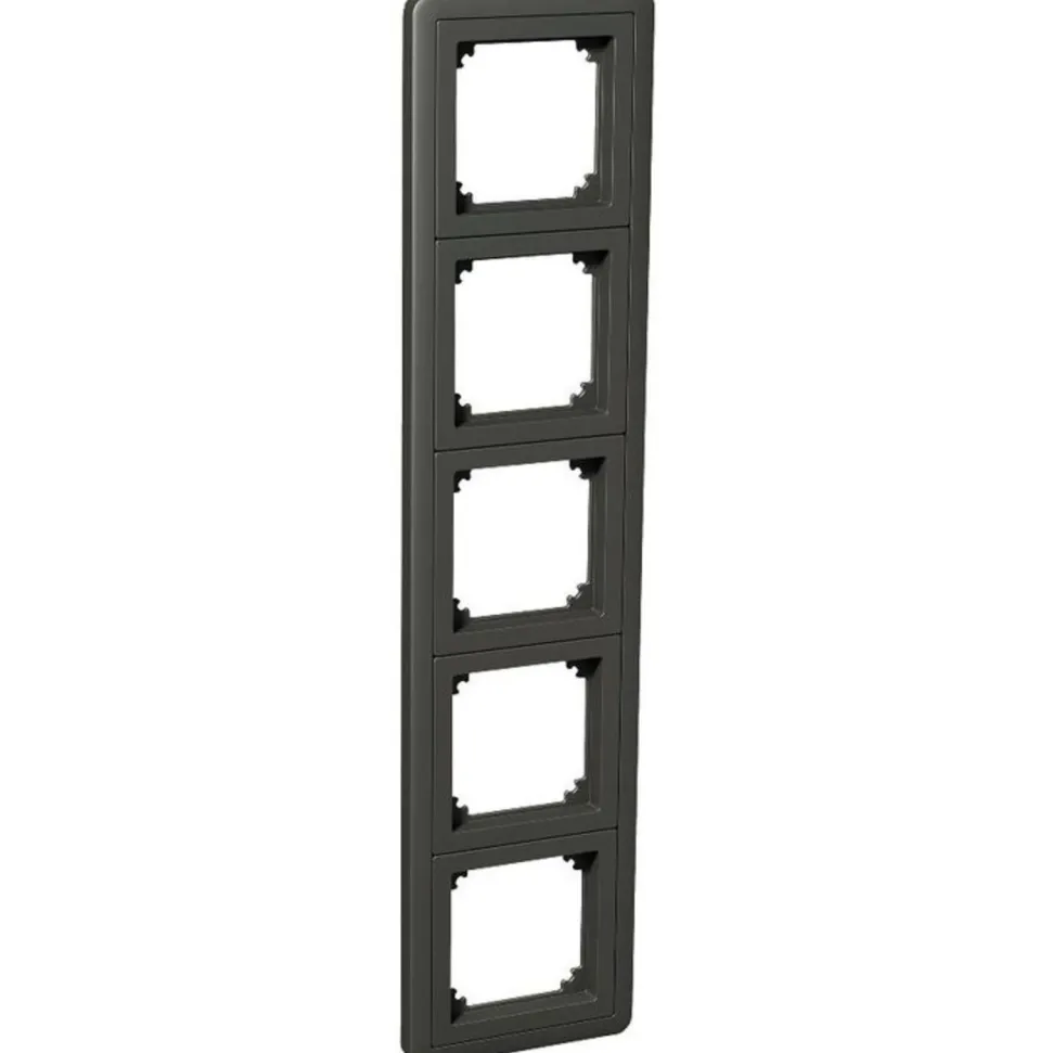 Peitelevy adapterilla Schneider Electric ExxactCombi, 5-osainen