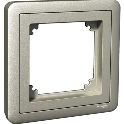 Peitelevy adapterilla Schneider Electric ExxactCombi, 1-osainen