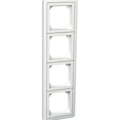 Peitelevy adapterilla Schneider Electric ExxactCombi, 4-osainen
