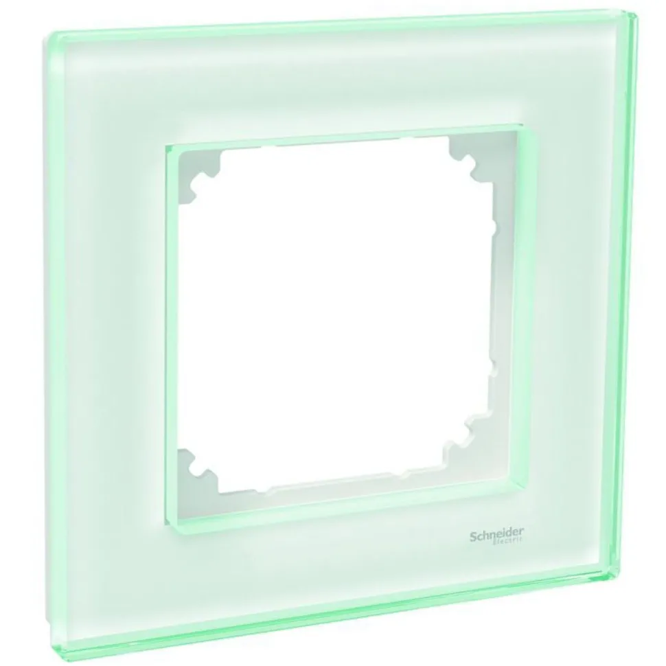 Peitelevy Schneider Electric ExxactSolid, 1-osainen, lasi