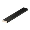 Peitelista Cent 12x42x2200 mm kuusi hiilenmusta saunasuojattu