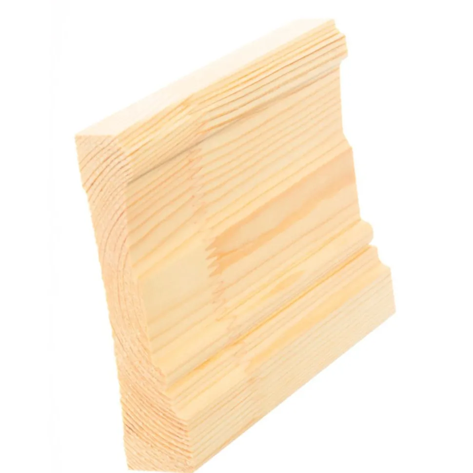 Peitelista Kartano Listat Ruuskasen 33x33x3300mm, mänty, puuvalmis
