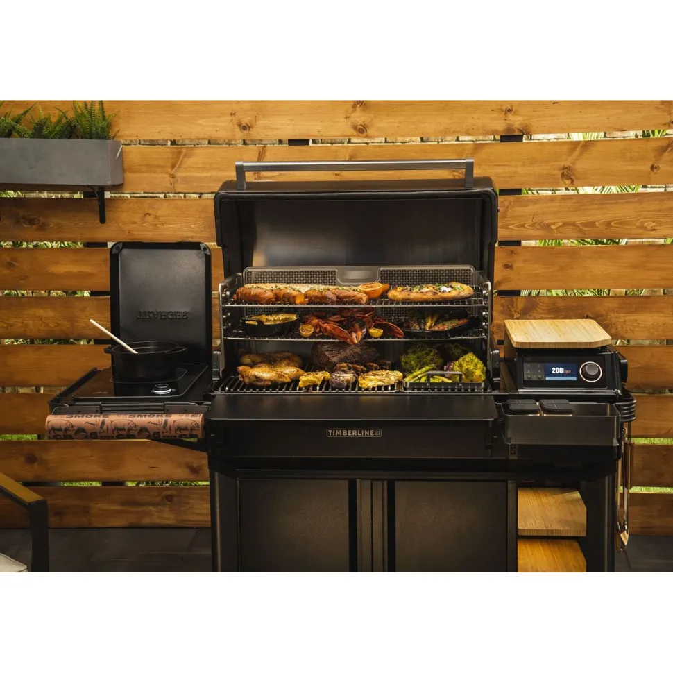 Pellettigrilli Traeger Timberline XL Int, induktioliesi, WiFi