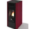 Pellettitakka Eva Calòr Milly 12.5kW, punainen