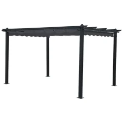 Pergola Landskap Skugga, musta, eri kokoja