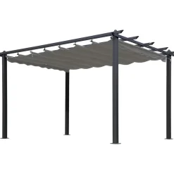 Pergola Landskap Skugga, musta, eri kokoja