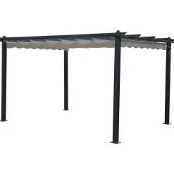 Pergola Landskap Skugga, musta, eri kokoja