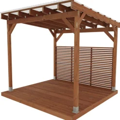 Pergola Miljöökoriste, ruskea, eri mittoja
