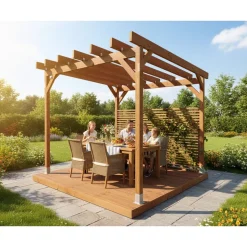 Pergola Miljöökoriste, ruskea, eri mittoja