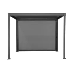 Pergolan rullakaihdin Home4You Mirador-80/88(3m), 27,9x22,45cm, harmaa