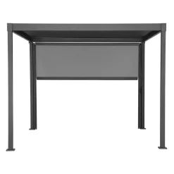 Pergolan rullakaihdin Home4You Mirador-80/88(3m), 27,9x22,45cm, harmaa