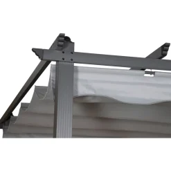 Pergola Venture Home Lazio, 295x395cm, musta/harmaa