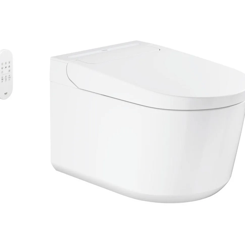 Pesevä WC-istuin Grohe Sensia, valkoinen