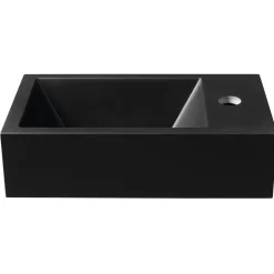 Pesuallas Interia Amarok, 40x22 cm, oikea, mattamusta