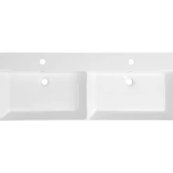 Pesuallas Interia Kare 1200 x 460 mm kaksialtainen valkoinen