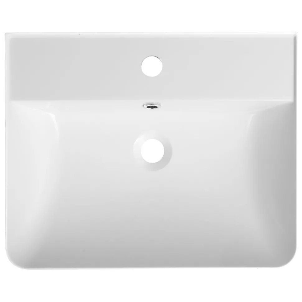 Pesuallas Interia Kvanta 500x400 mm, valkoinen