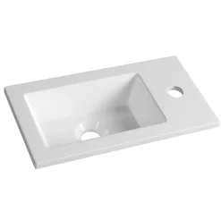 Pesuallas Interia LM 420 komposiittikivi 220 X 400 mm valkoinen