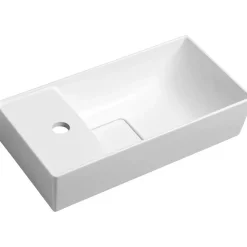 Pesuallas Interia Maxx 475 x 240 mm kivi valkoinen vasen