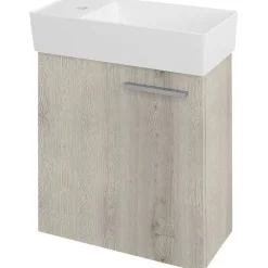 Pesuallas Interia Maxx 475 x 240 mm kivi valkoinen vasen