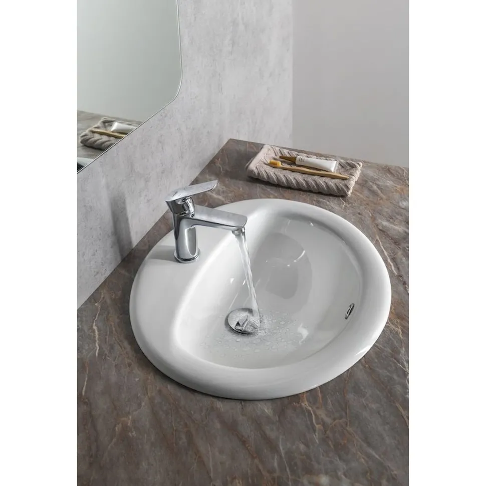 Pesuallas Interia 55227, 520x450 mm, valkoinen