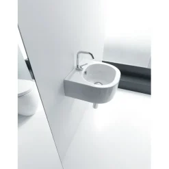 Pesuallas Kerasan Flo 3149 400x370mm valkoinen