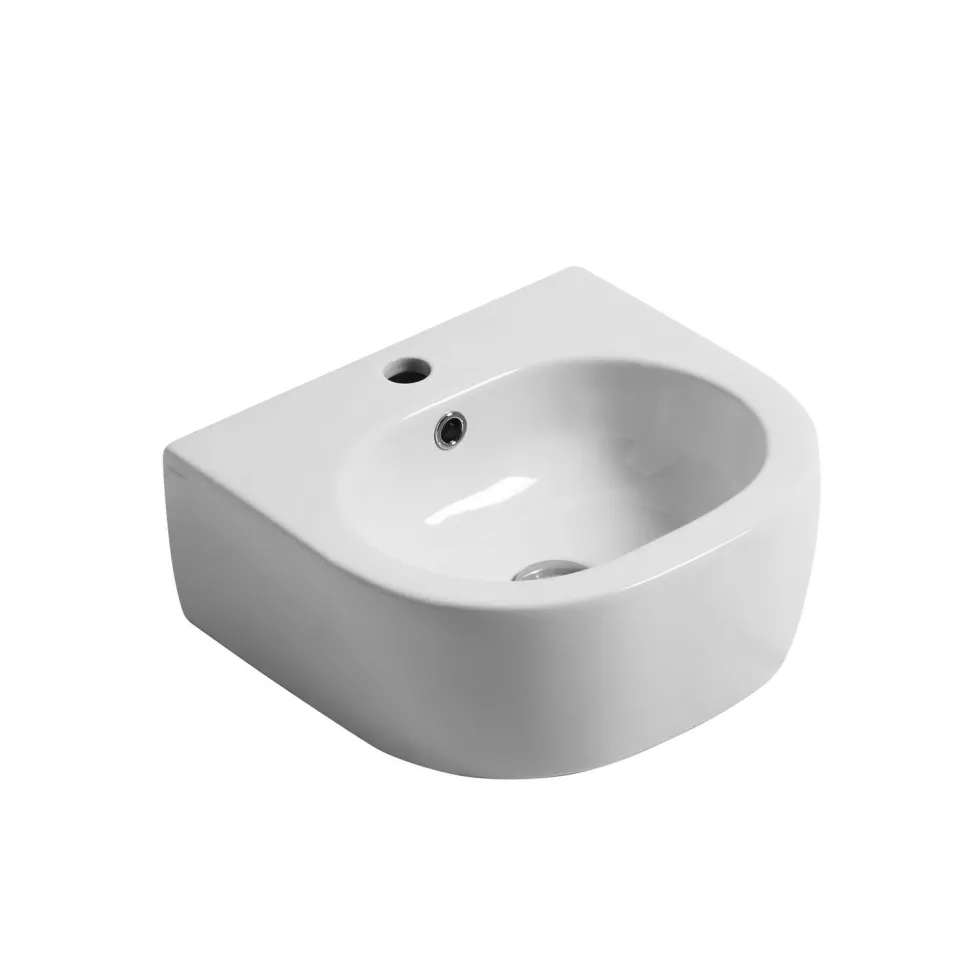 Pesuallas Kerasan Flo 3149 400x370mm valkoinen