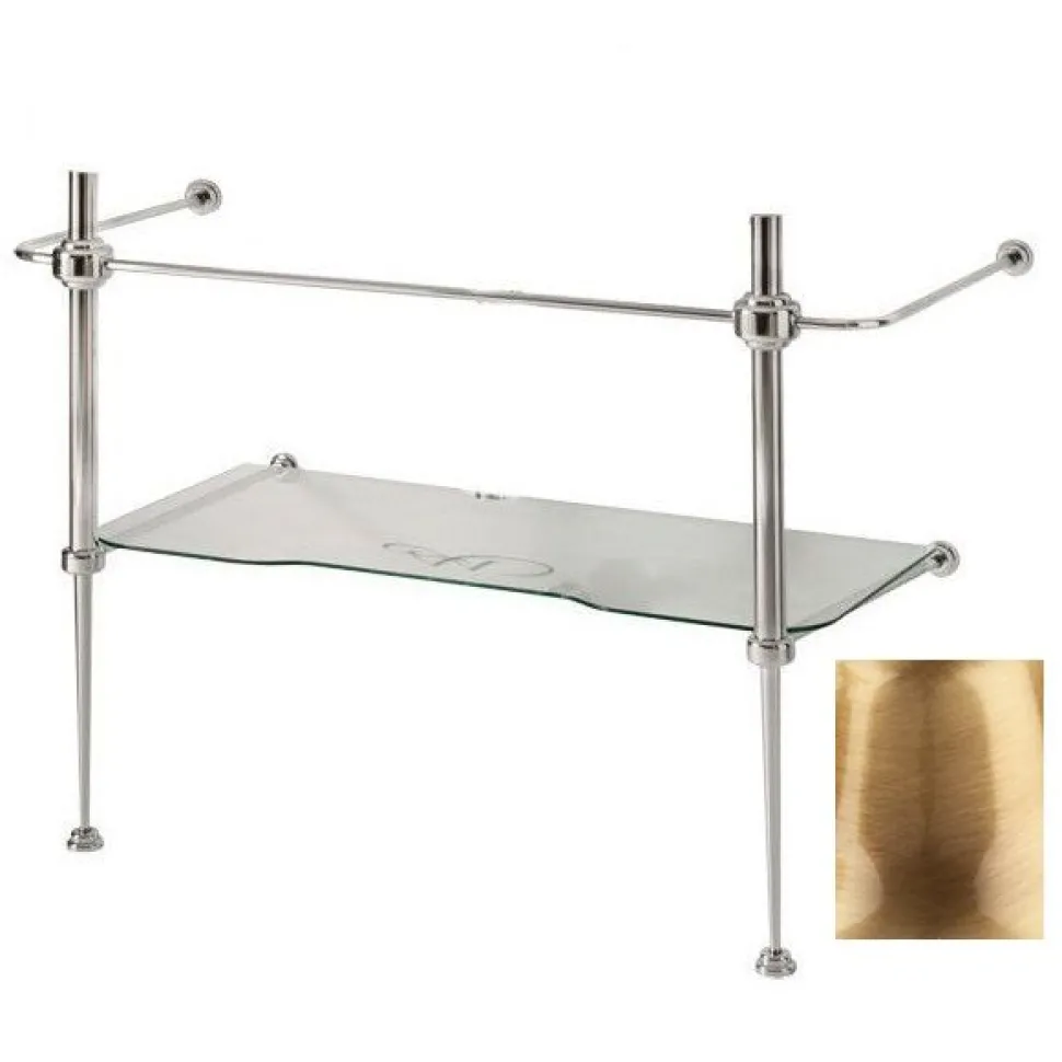 Pesualtaan teline Kerasan Waldorf 880mm pronssi
