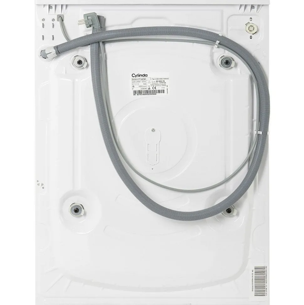 Pesukone ja kuivausrumpu Cylinda FT4474A ja TVP4372XE, 7kg, 1400rpm