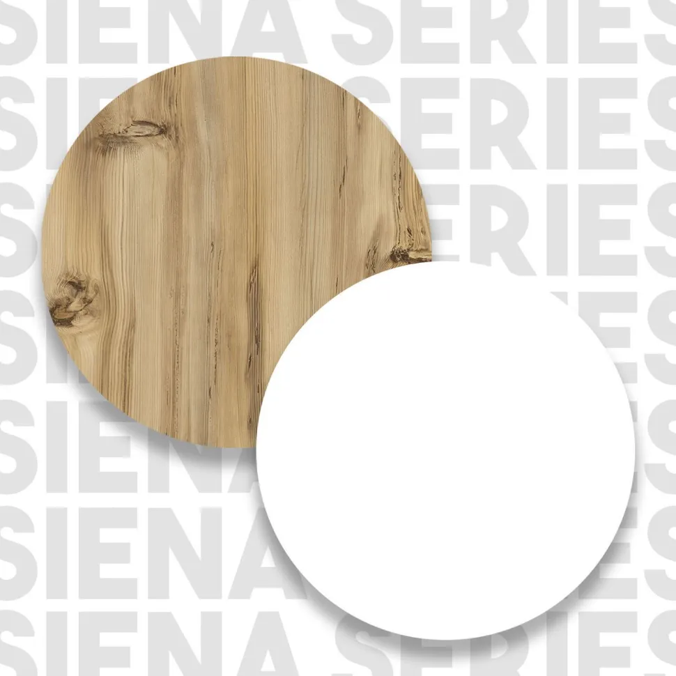 Pesukonepöytä Linento Furniture SA1 60 cm valkoinen/ruskea