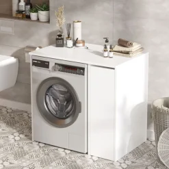 Pesukonepöytä Linento Furniture SA1 60 cm valkoinen