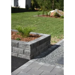 Pihakivi Lakka Nupukivi 60 138 x 138 mm punainen